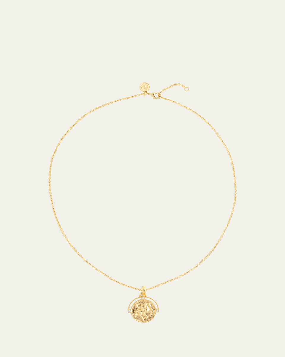 Pegasus Coin Pendant Necklace